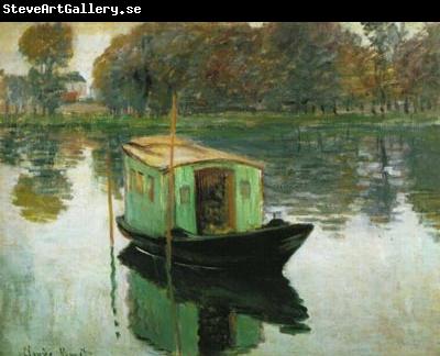 Claude Monet Le Bateau atelier